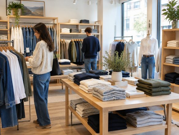 Esprit: Winkel met casual dames- en herenmode