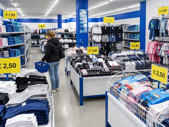 Zeeman: Budgetwinkel met basiskleding, sokken en handdoeken